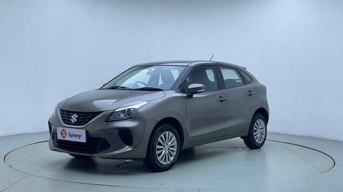 Used 2021 Maruti Suzuki Baleno Delta Petrol Manual exterior LEFT FRONT CORNER VIEW