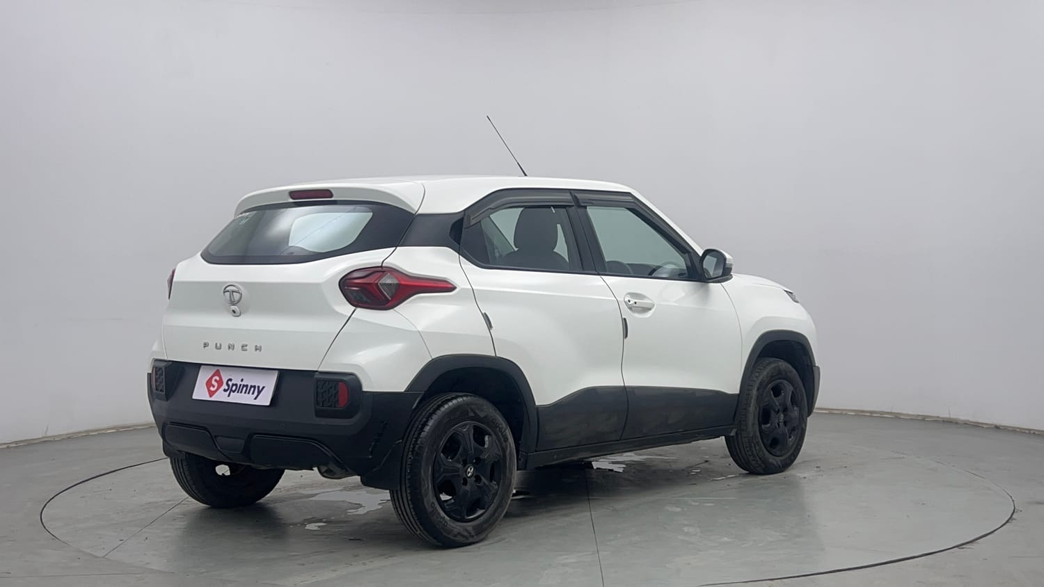 Used 2023 Tata Punch Accomplished AMT Petrol Automatic exterior RIGHT REAR CORNER VIEW