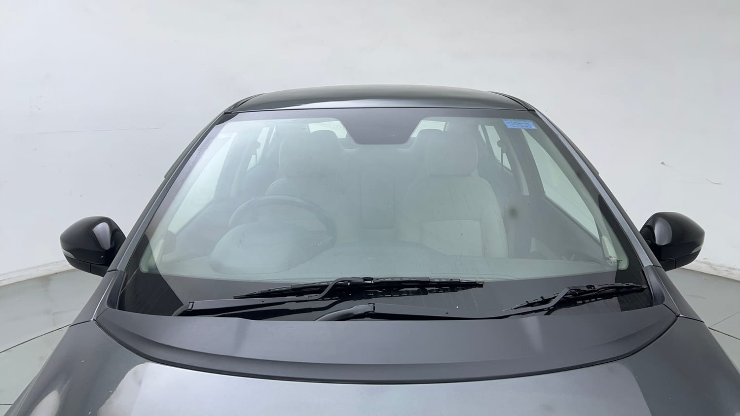 Used 2023 Tata Tigor XZ Plus Leatherette Pack Petrol Manual exterior FRONT WINDSHIELD VIEW
