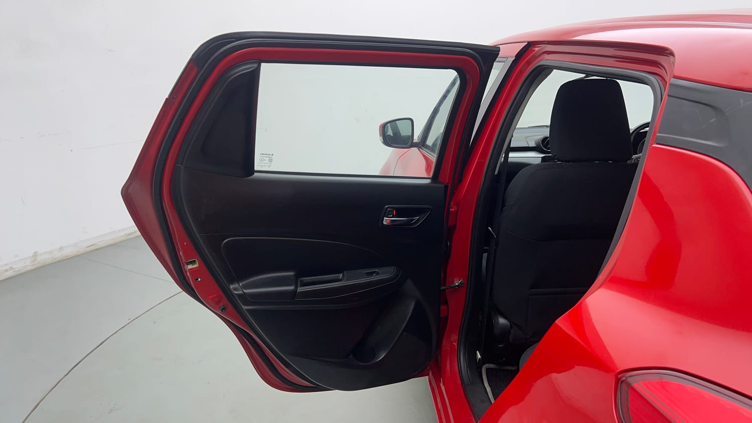 Used 2018 Maruti Suzuki Swift VXi Petrol Manual interior LEFT REAR DOOR OPEN VIEW