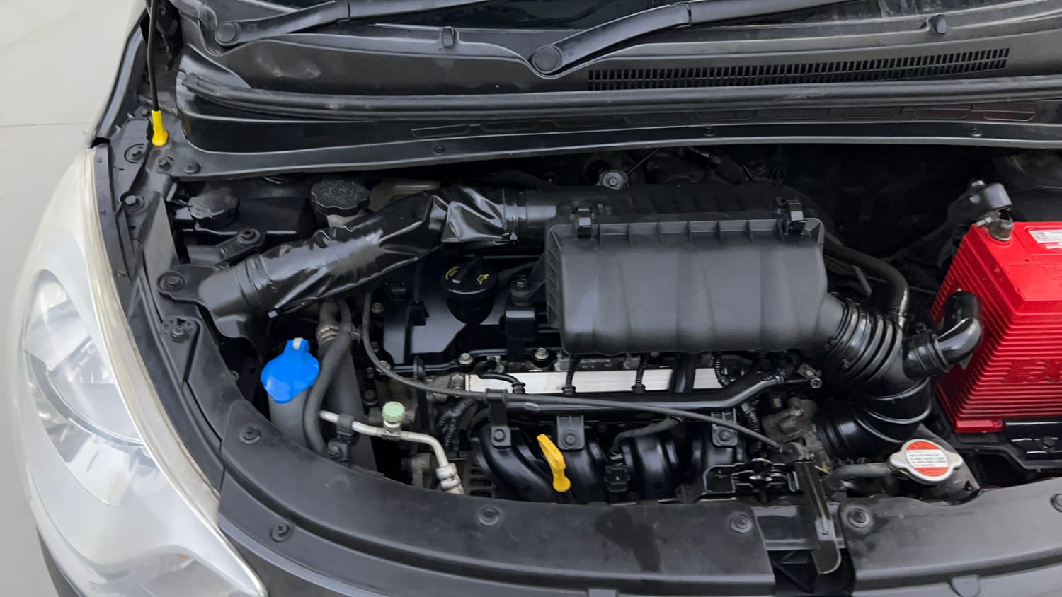 Used 2013 Hyundai i10 Sportz 1.2 Kappa2 Petrol Manual engine ENGINE RIGHT SIDE VIEW