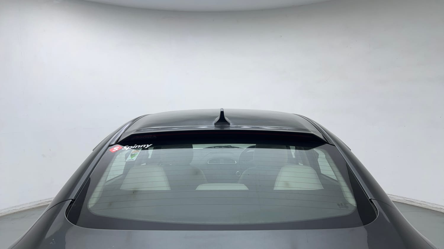 Used 2023 Tata Tigor XZ Plus Leatherette Pack Petrol Manual exterior BACK WINDSHIELD VIEW
