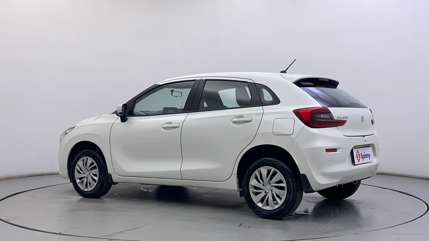 Used 2024 Maruti Suzuki Baleno Delta AGS Petrol Automatic exterior LEFT REAR CORNER VIEW