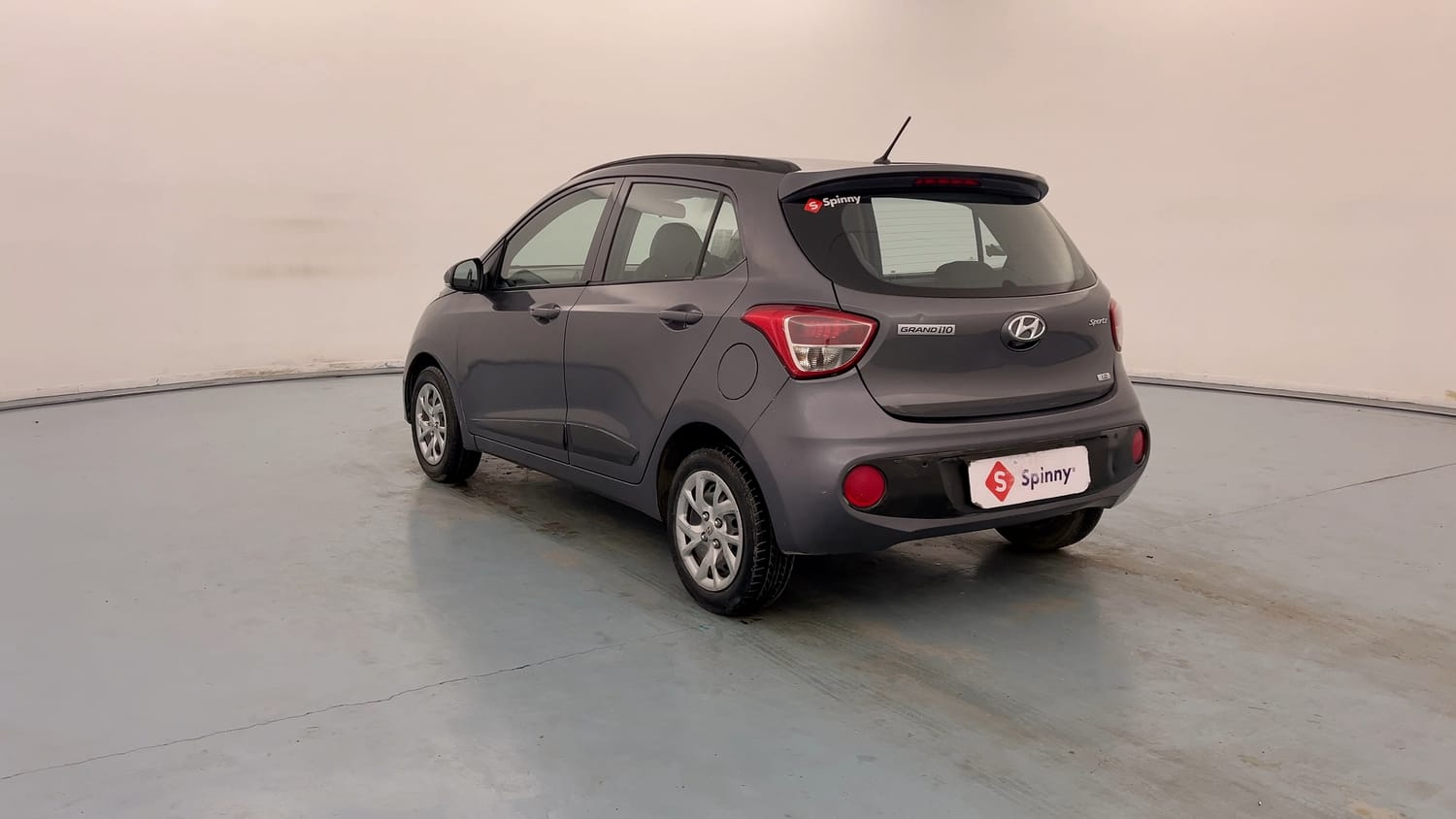 Used 2019 Hyundai Grand i10 Sportz 1.2 Kappa VTVT Petrol Manual exterior LEFT REAR CORNER VIEW