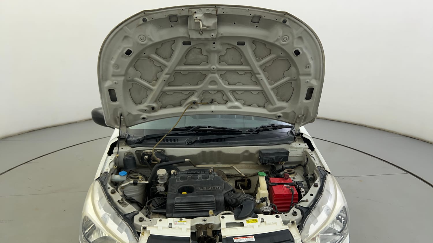 Used 2017 maruti-suzuki Alto K10 VXi (O) AMT Petrol Automatic engine ENGINE & BONNET OPEN FRONT VIEW