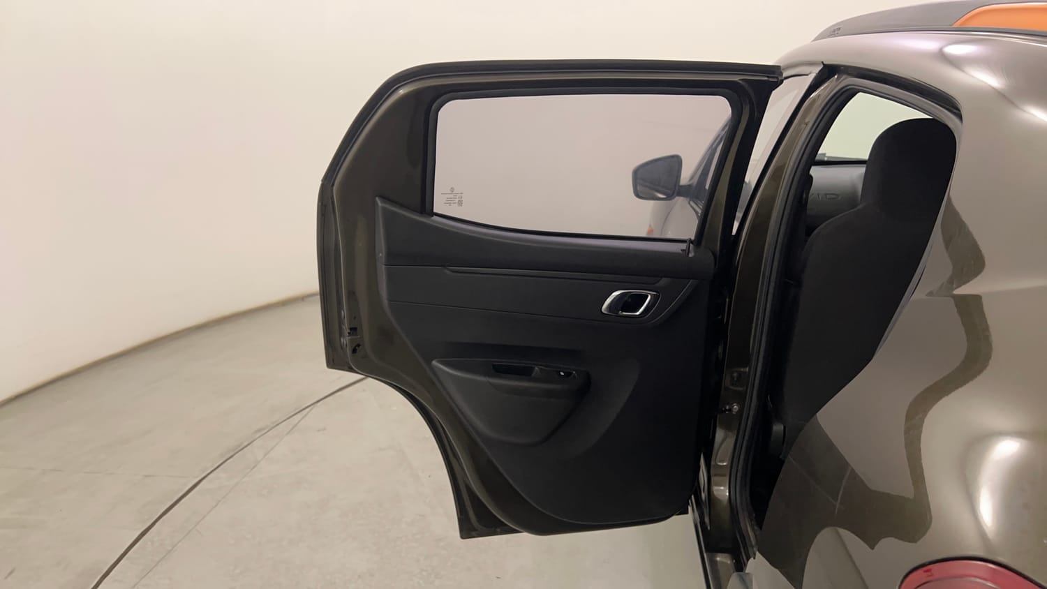 Used 2021 Renault Kwid CLIMBER 1.0 (O) Petrol Manual interior LEFT REAR DOOR OPEN VIEW