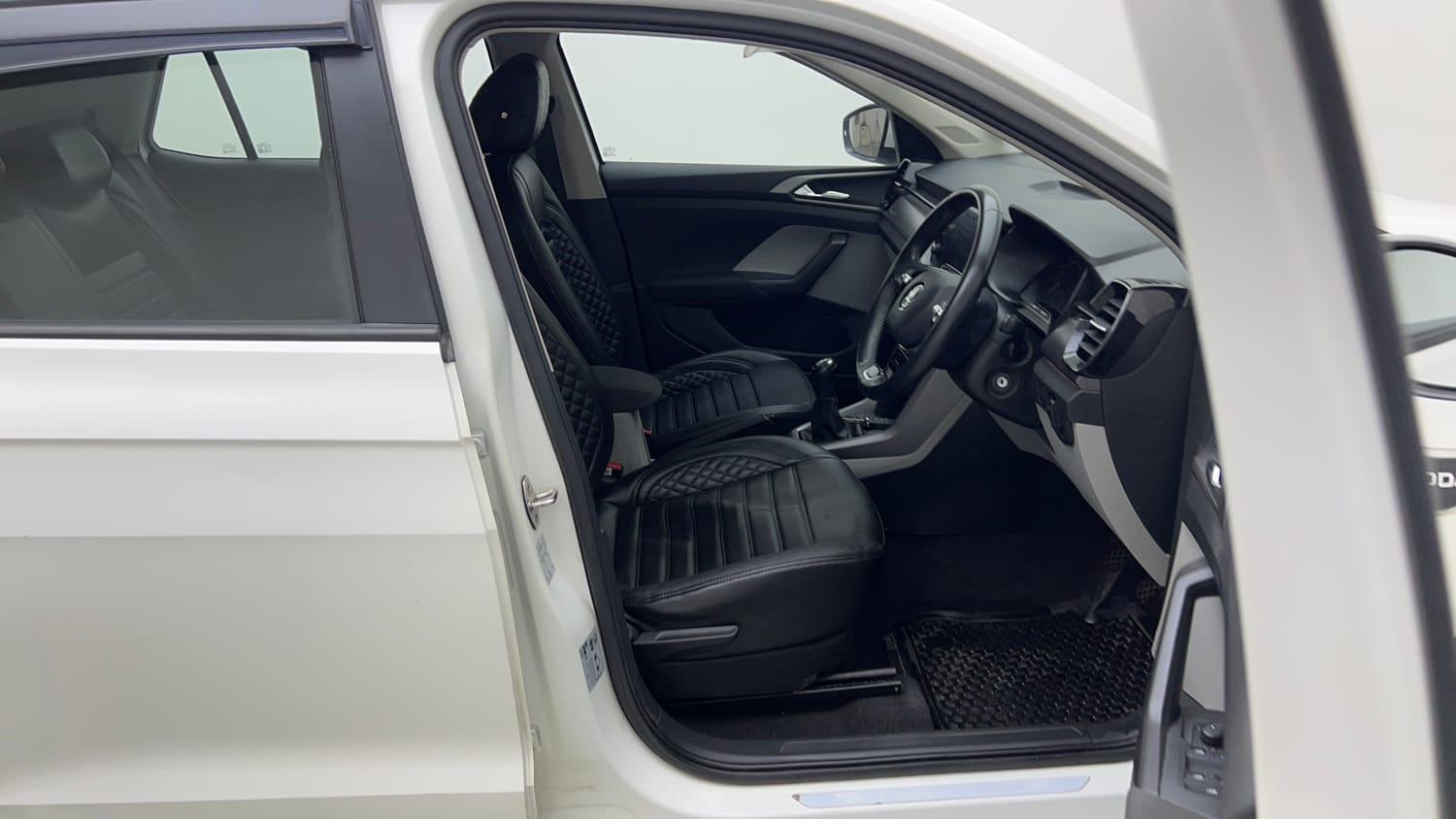 Used 2023 Skoda Kushaq Ambition 1.0L TSI MT Petrol Manual interior RIGHT SIDE FRONT DOOR CABIN VIEW