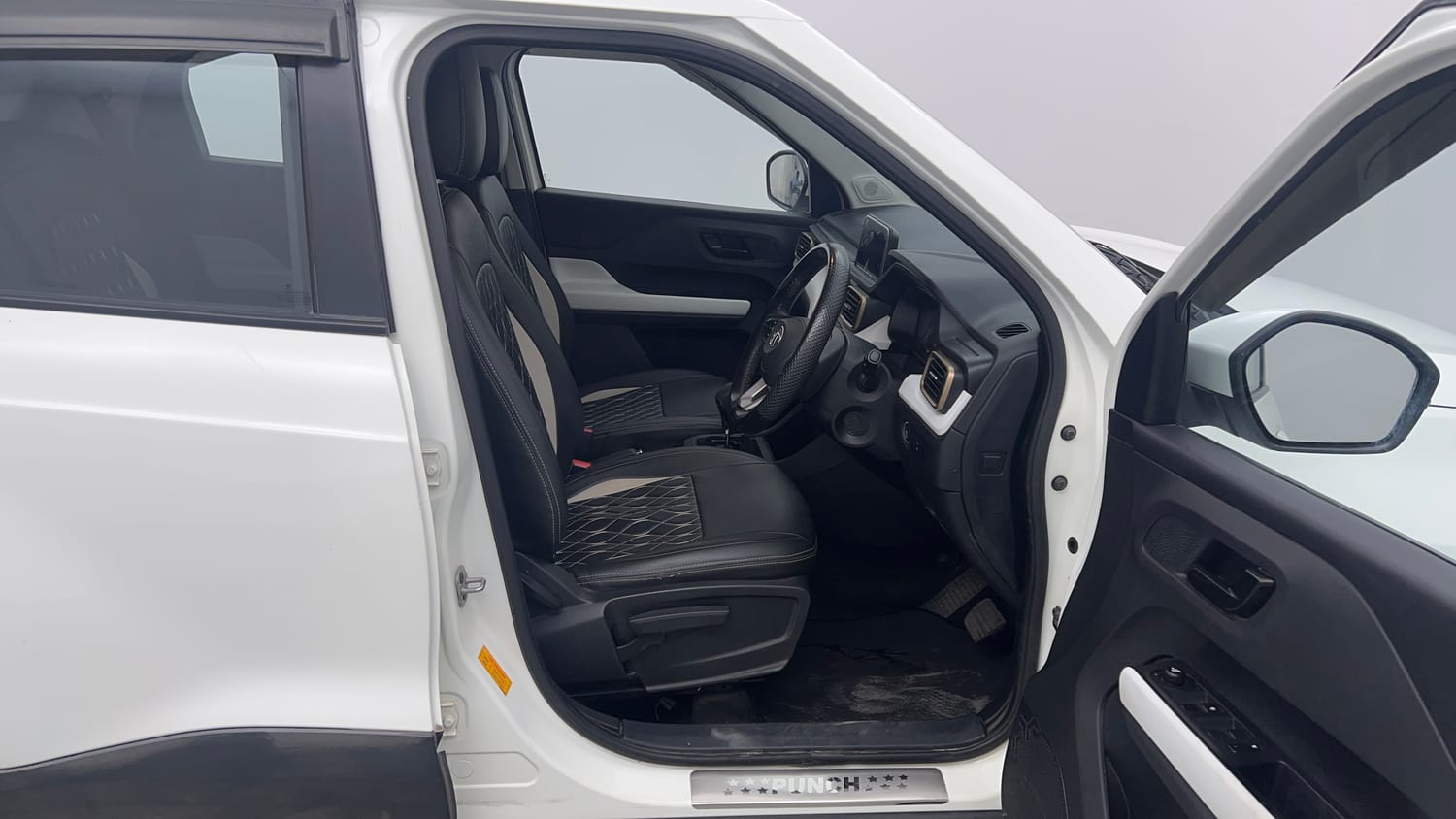 Used 2023 Tata Punch Accomplished AMT Petrol Automatic interior RIGHT SIDE FRONT DOOR CABIN VIEW