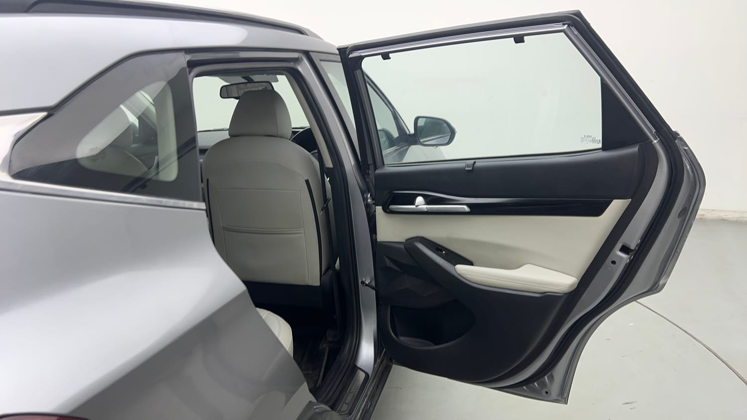 Used 2022 kia Seltos HTX 1.5 IVT Petrol Automatic interior RIGHT REAR DOOR OPEN VIEW