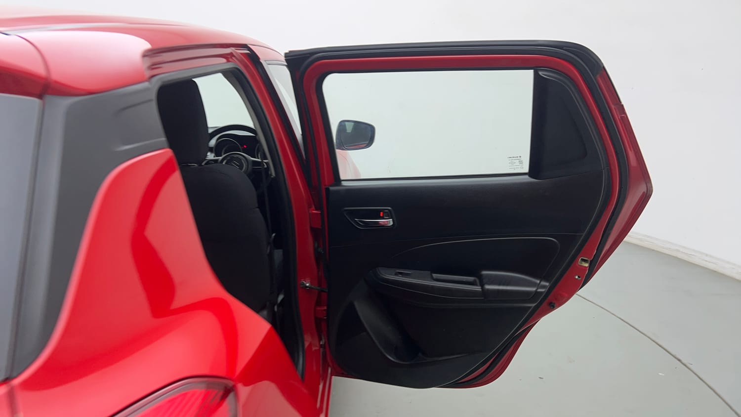 Used 2018 Maruti Suzuki Swift VXi Petrol Manual interior RIGHT REAR DOOR OPEN VIEW