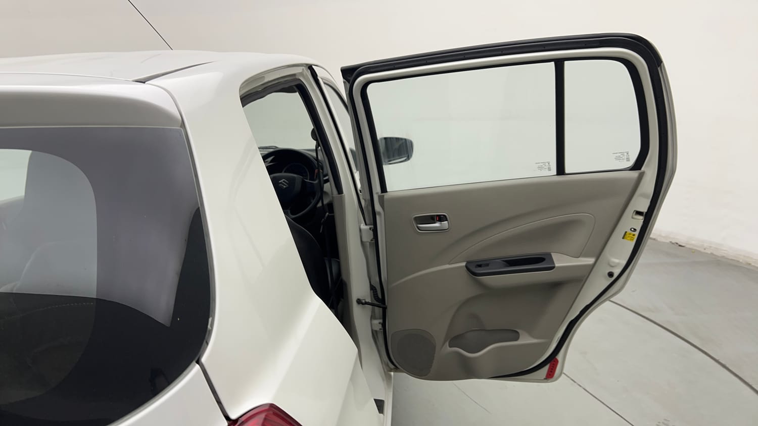 Used 2015 Maruti Suzuki Celerio VXi AMT Petrol Automatic interior RIGHT REAR DOOR OPEN VIEW