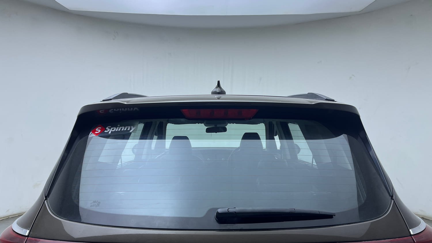 Used 2022 Kia Carens Prestige Plus 1.5 Diesel MT 7 STR Diesel Manual exterior BACK WINDSHIELD VIEW