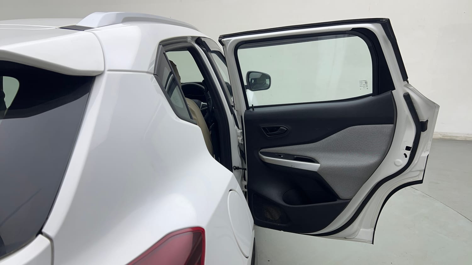 Used 2024 Nissan Magnite XE Petrol Manual interior RIGHT REAR DOOR OPEN VIEW