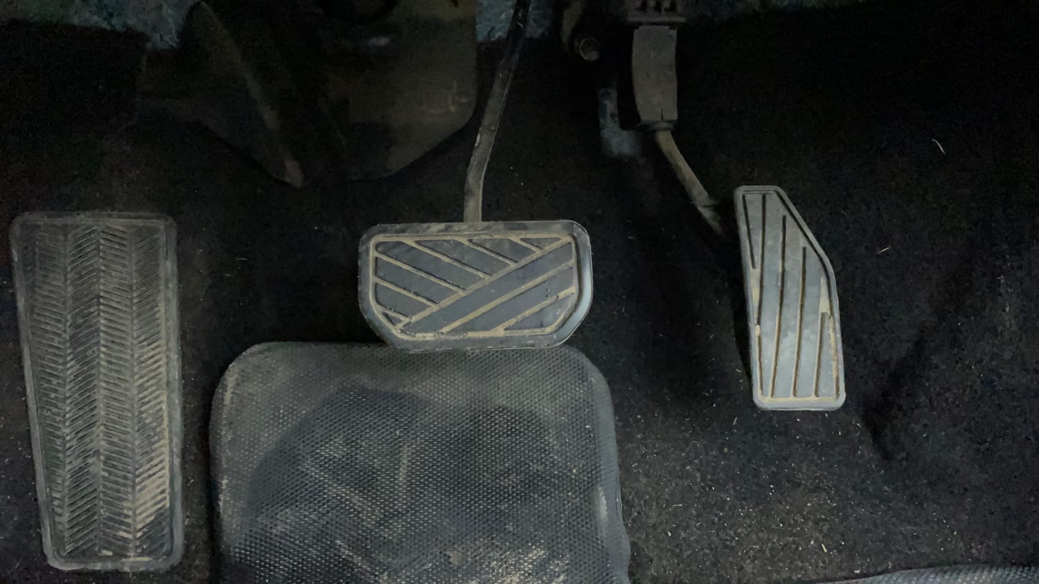 Used 2024 Maruti Suzuki Baleno Delta AGS Petrol Automatic interior PEDALS VIEW