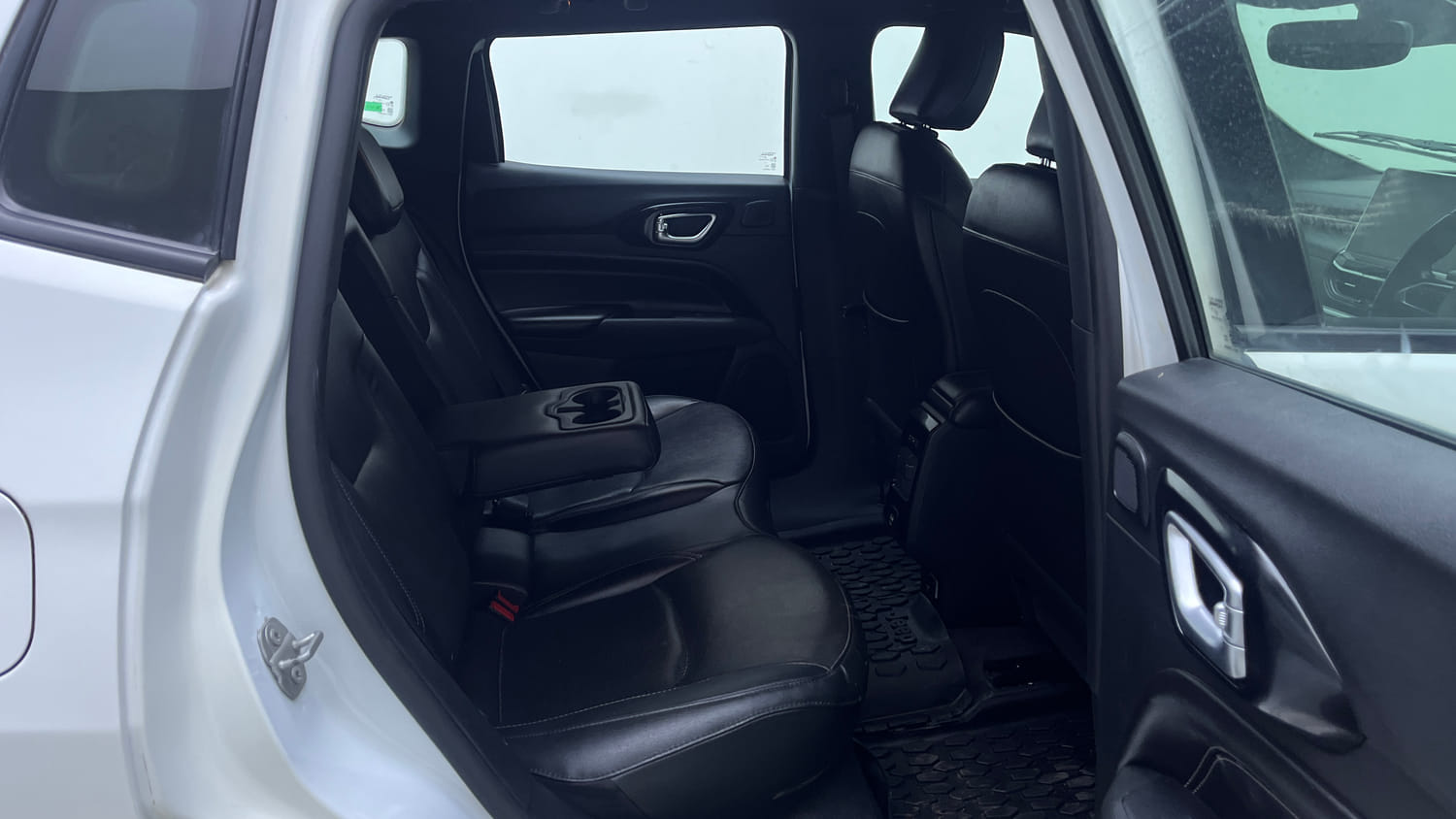 Used 2022 Jeep Compass Model S (O) Diesel 4x4 AT Diesel Automatic interior RIGHT SIDE REAR DOOR CABIN VIEW