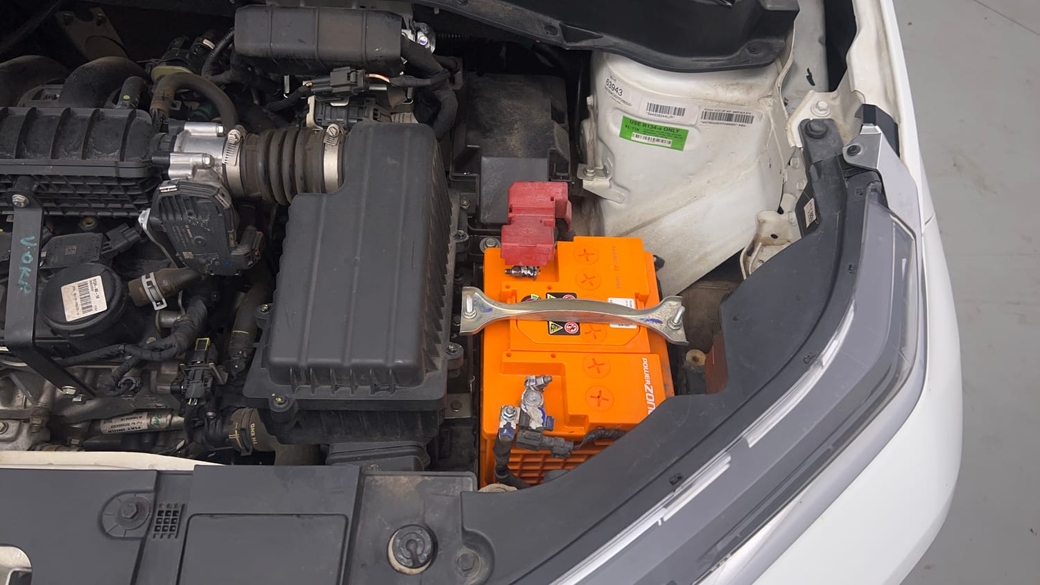 Used 2023 Tata Punch Accomplished AMT Petrol Automatic engine ENGINE LEFT SIDE VIEW