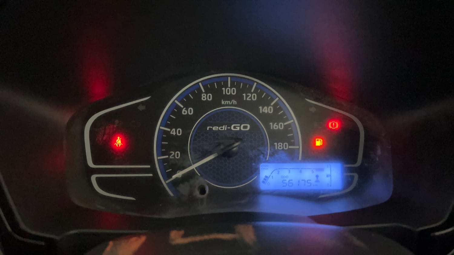 Used 2020 Datsun Redi-GO T(O) Petrol Manual interior CLUSTERMETER VIEW
