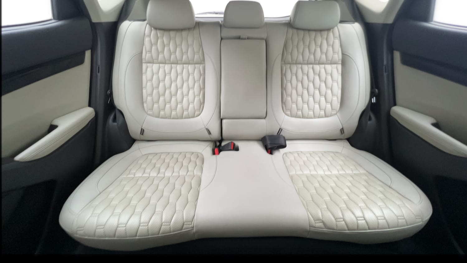Used 2022 kia Seltos HTX 1.5 IVT Petrol Automatic interior REAR SEAT CONDITION VIEW