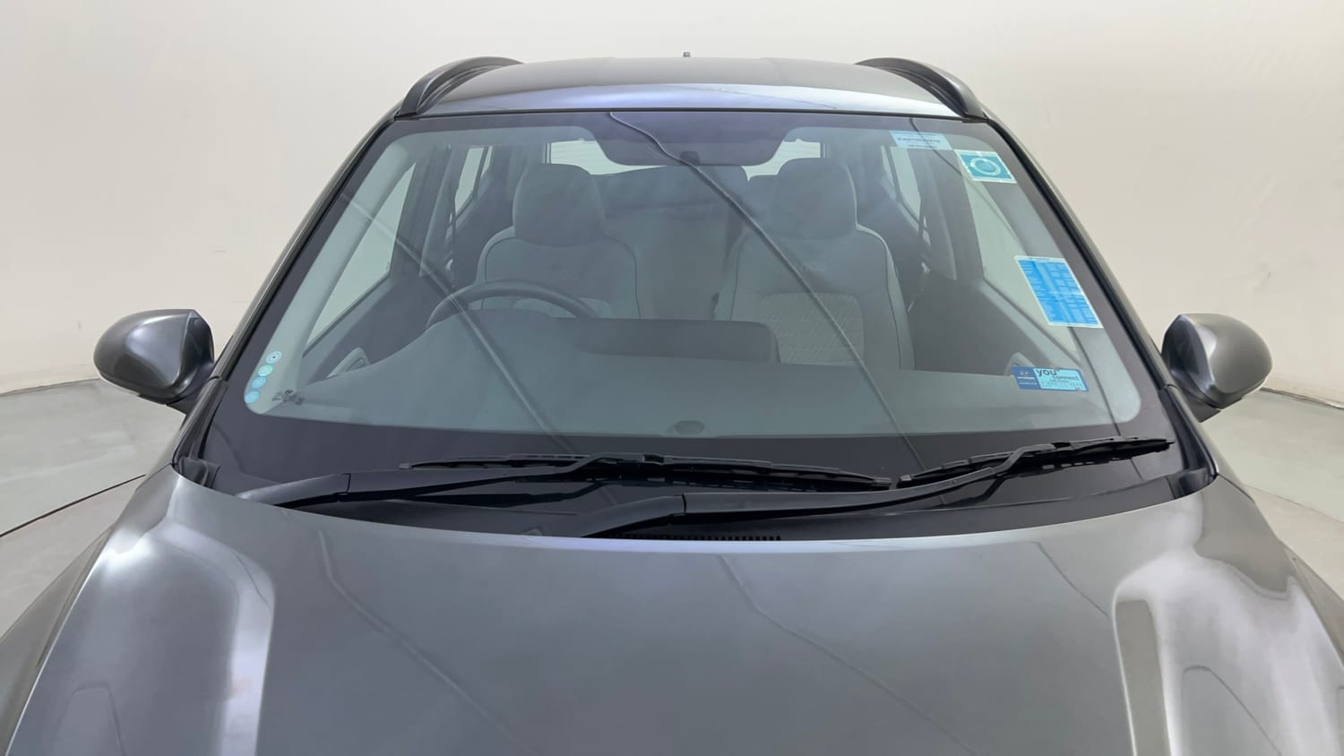 Used 2025 Hyundai Grand i10 Nios Asta 1.2 Kappa AMT Petrol Automatic exterior FRONT WINDSHIELD VIEW