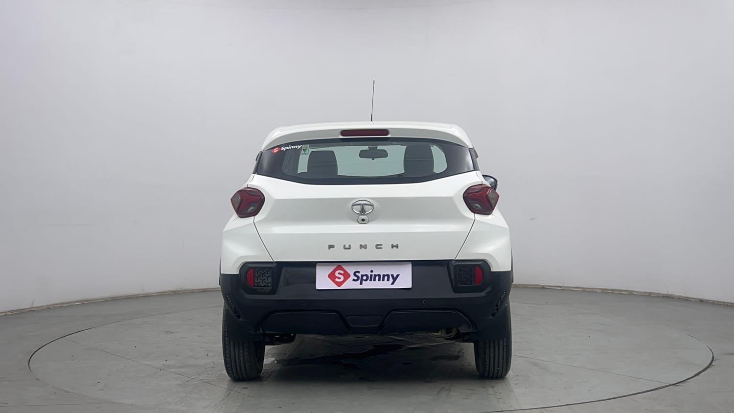 Used 2023 Tata Punch Accomplished AMT Petrol Automatic exterior BACK VIEW