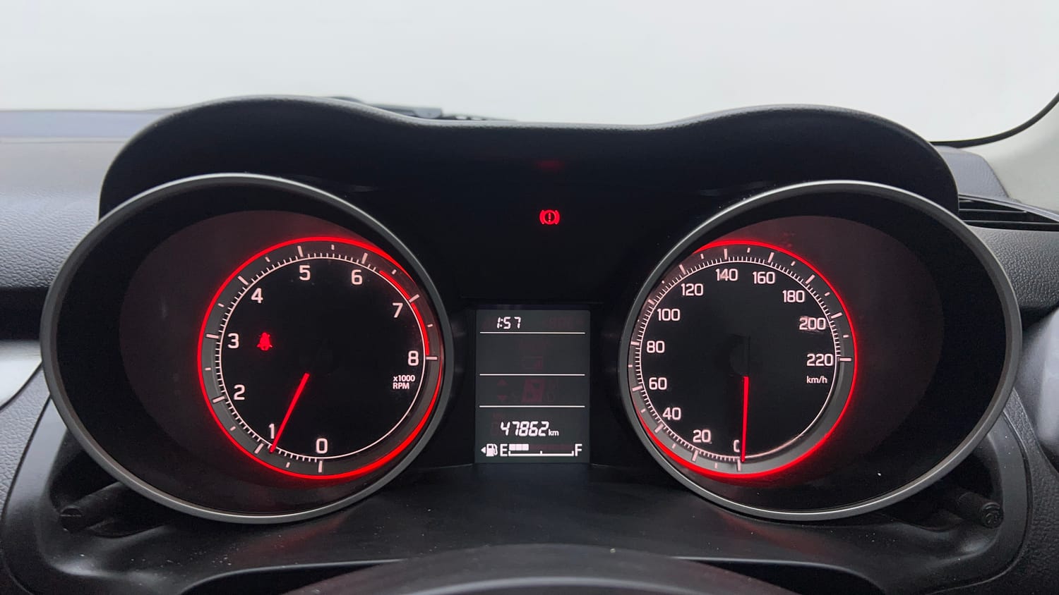 Used 2018 Maruti Suzuki Swift VXi Petrol Manual interior CLUSTERMETER VIEW