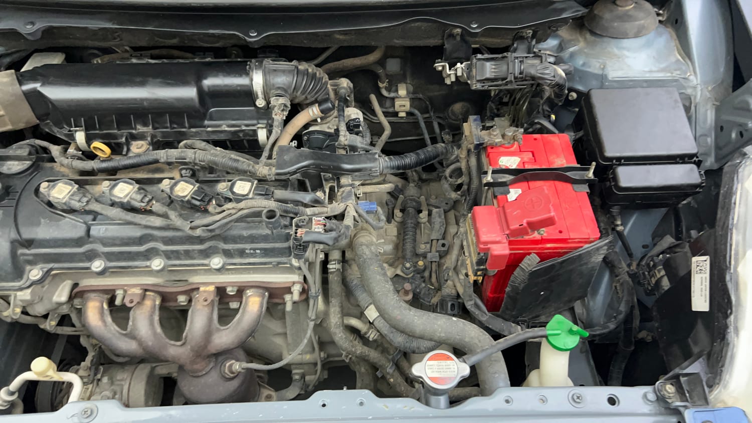 Used 2018 Maruti Suzuki Baleno Zeta 1.2 AT Petrol Automatic engine ENGINE LEFT SIDE VIEW