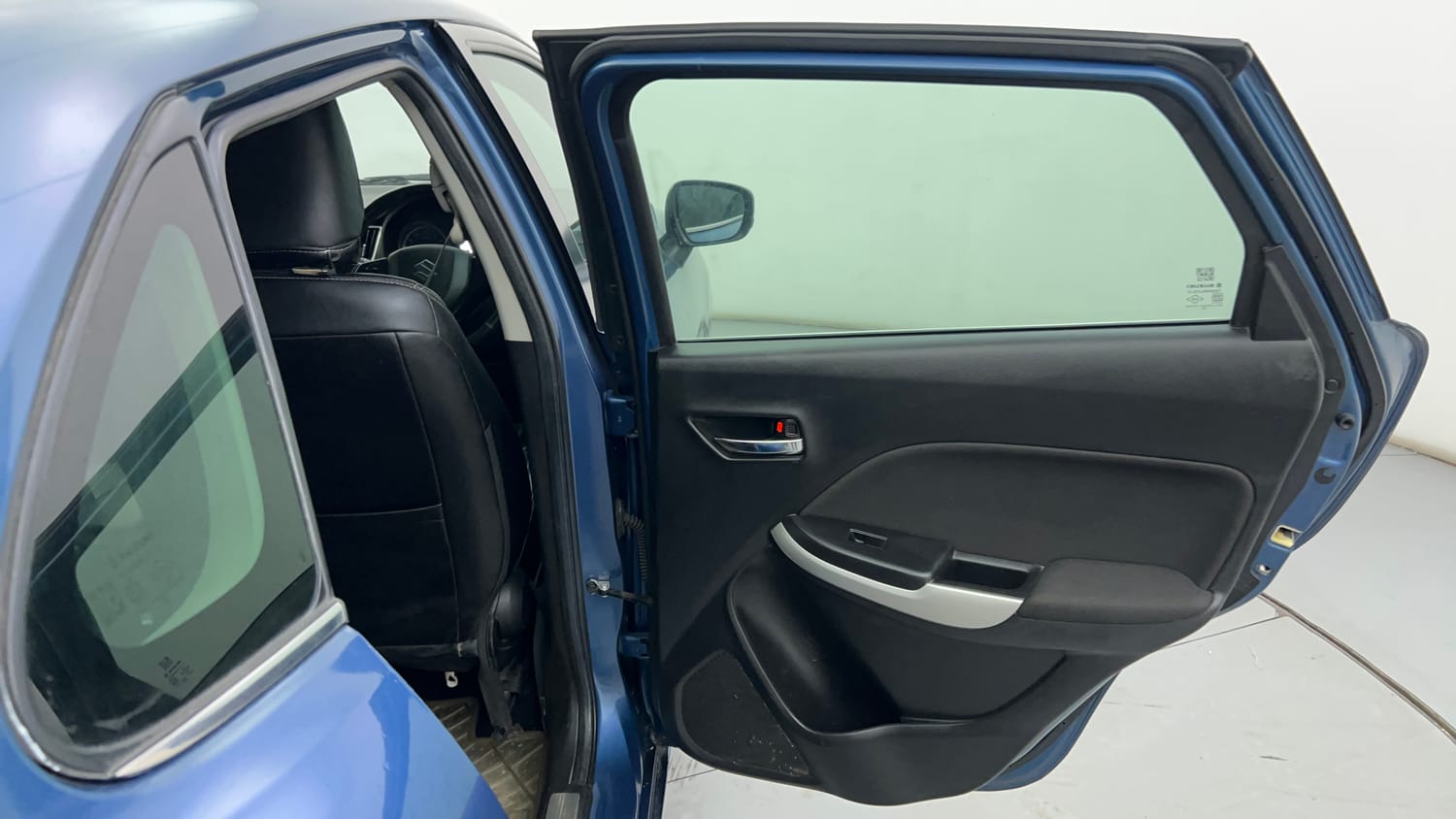 Used 2018 Maruti Suzuki Baleno Zeta 1.2 AT Petrol Automatic interior RIGHT REAR DOOR OPEN VIEW