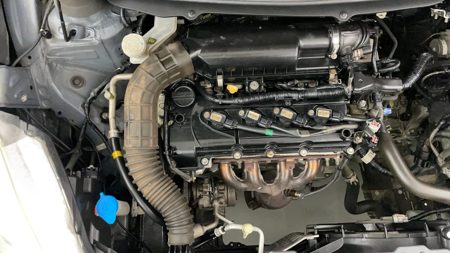 Used 2017 Maruti Suzuki Baleno Delta 1.2 Petrol Manual engine ENGINE RIGHT SIDE VIEW