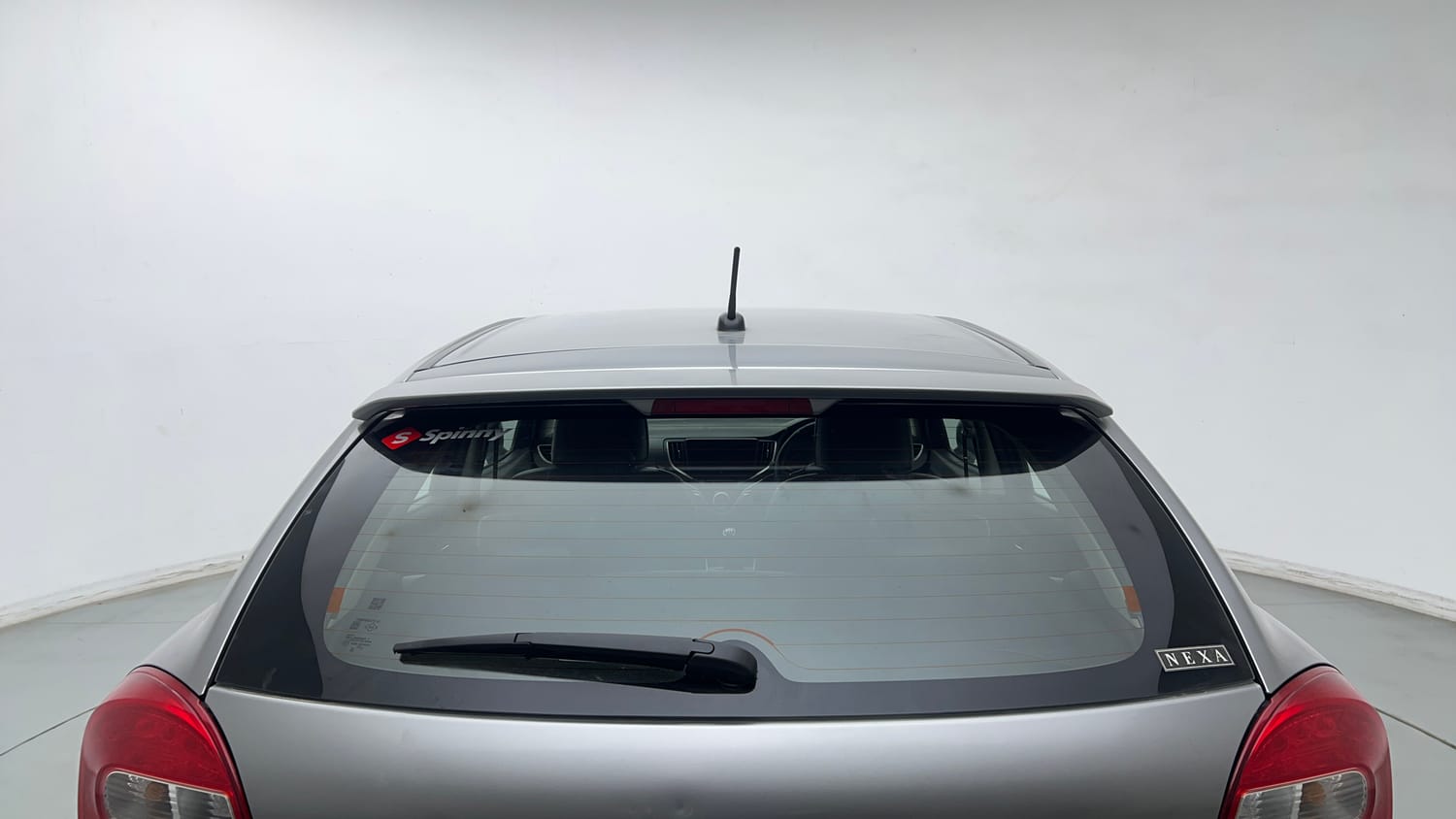 Used 2021 Maruti Suzuki Baleno Delta Petrol Manual exterior BACK WINDSHIELD VIEW