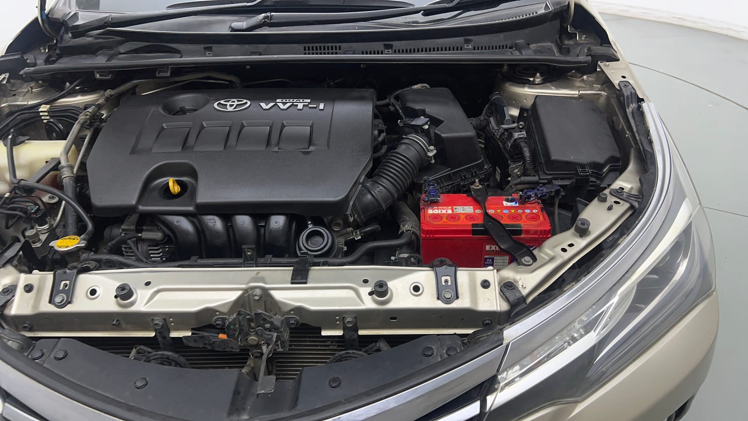 Used 2017 Toyota Corolla Altis VL CVT Petrol Petrol Automatic engine ENGINE LEFT SIDE VIEW
