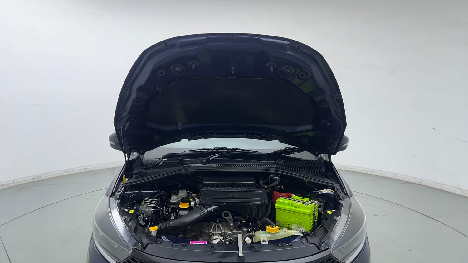 Used 2022 Tata Tigor XZ CNG Cng Manual engine ENGINE & BONNET OPEN FRONT VIEW
