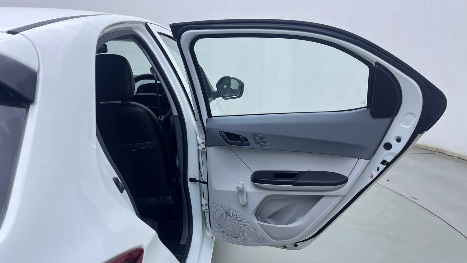 Used 2026 Tata Tiago XE Petrol Manual interior RIGHT REAR DOOR OPEN VIEW