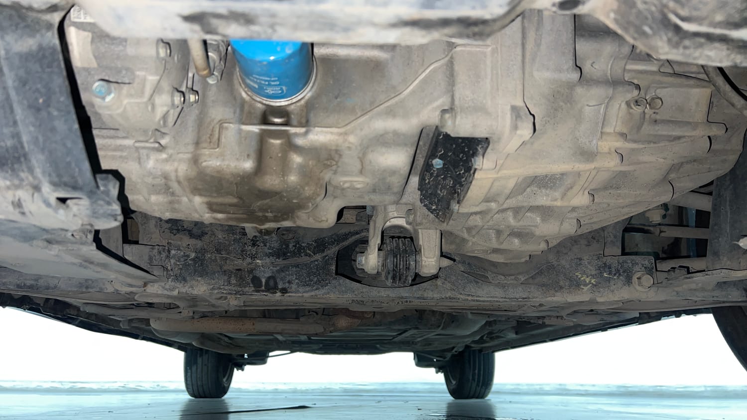 Used 2017 Honda WR-V S MT Petrol Petrol Manual extra FRONT LEFT UNDERBODY VIEW