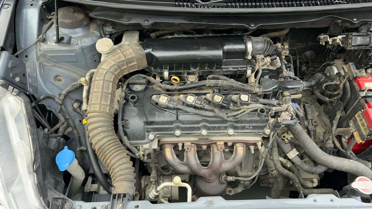 Used 2018 Maruti Suzuki Baleno Zeta 1.2 AT Petrol Automatic engine ENGINE RIGHT SIDE VIEW