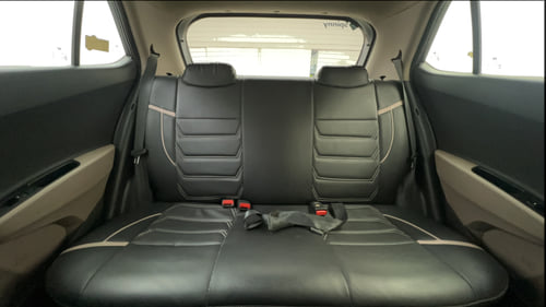Used 2017 Hyundai Grand i10 Sportz (O) 1.2 Kappa VTVT Petrol Manual interior REAR SEAT CONDITION VIEW