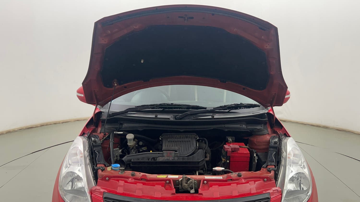 Used 2016 Maruti Suzuki Swift VXi Petrol Manual engine ENGINE & BONNET OPEN FRONT VIEW