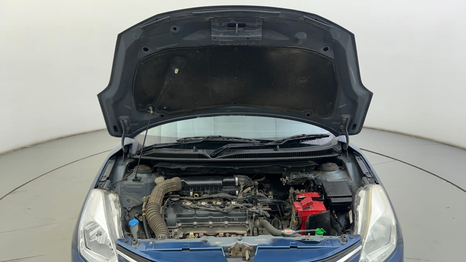 Used 2018 Maruti Suzuki Baleno Zeta 1.2 AT Petrol Automatic engine ENGINE & BONNET OPEN FRONT VIEW