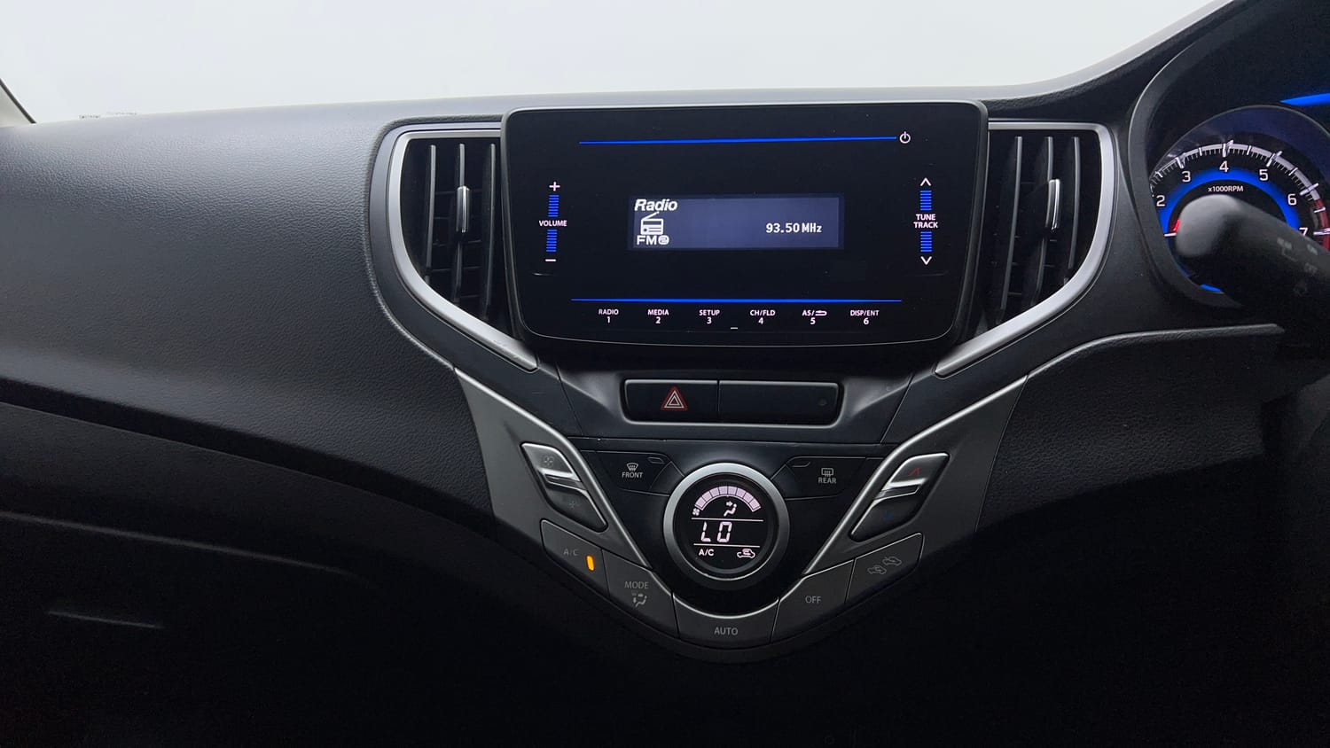 Used 2021 Maruti Suzuki Baleno Delta Petrol Manual top_features Integrated (in-dash) music system