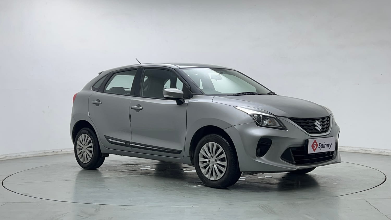 Used 2021 Maruti Suzuki Baleno Delta Petrol Manual exterior RIGHT FRONT CORNER VIEW