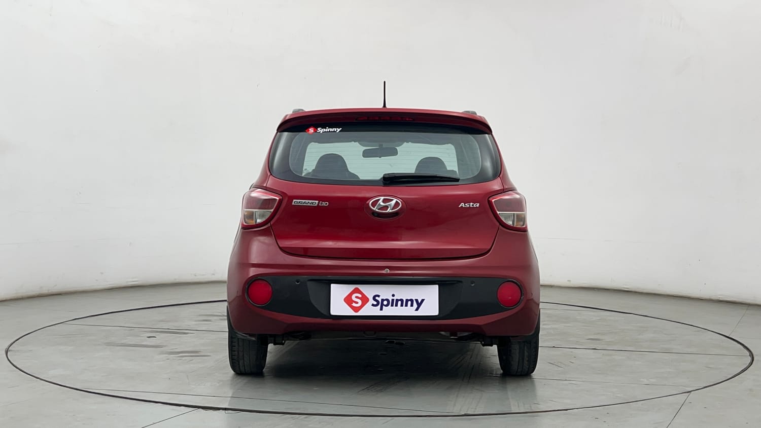 Used 2018 Hyundai Grand i10 Asta 1.2 Kappa VTVT Petrol Manual exterior BACK VIEW