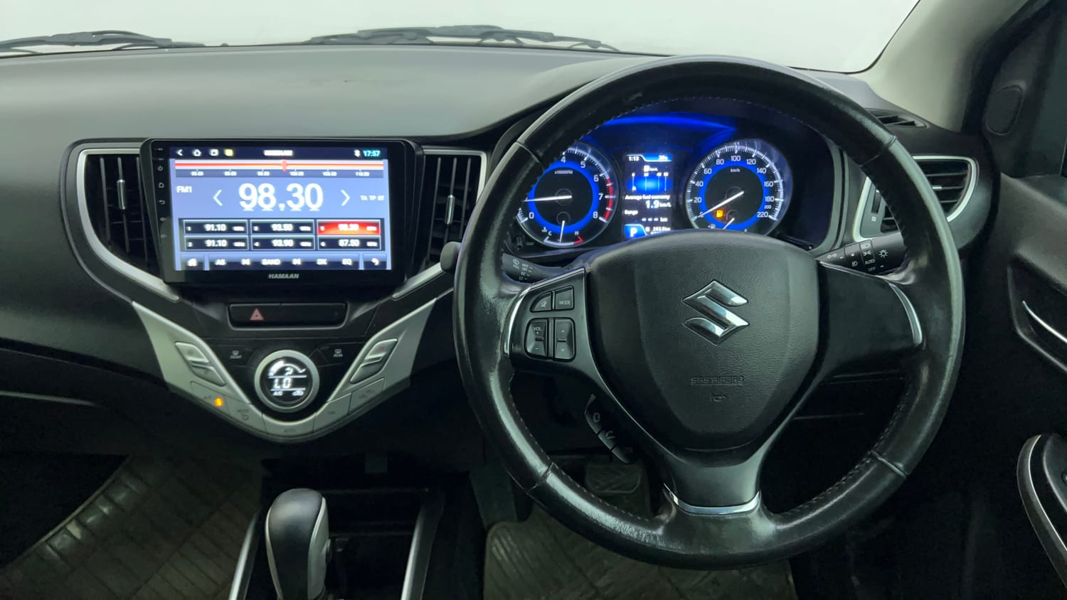 Used 2018 Maruti Suzuki Baleno Zeta 1.2 AT Petrol Automatic interior STEERING VIEW