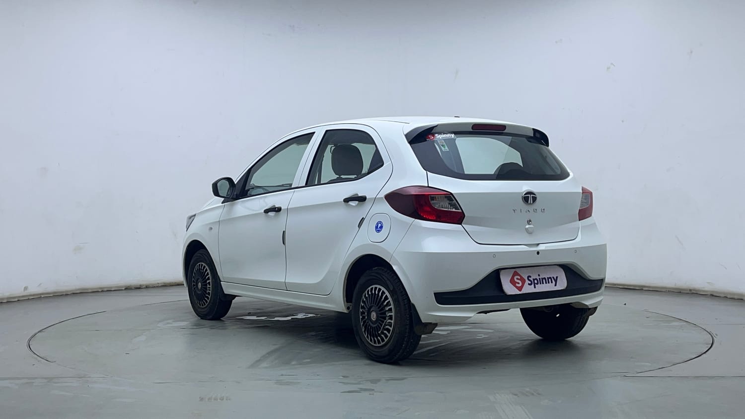 Used 2026 Tata Tiago XE Petrol Manual exterior LEFT REAR CORNER VIEW
