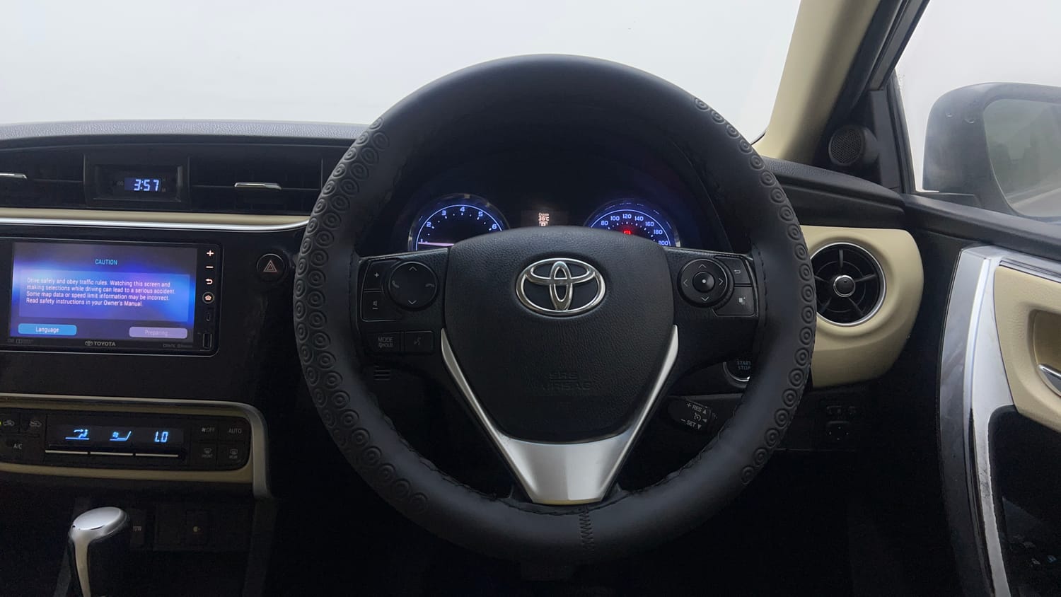 Used 2017 Toyota Corolla Altis VL CVT Petrol Petrol Automatic interior STEERING VIEW