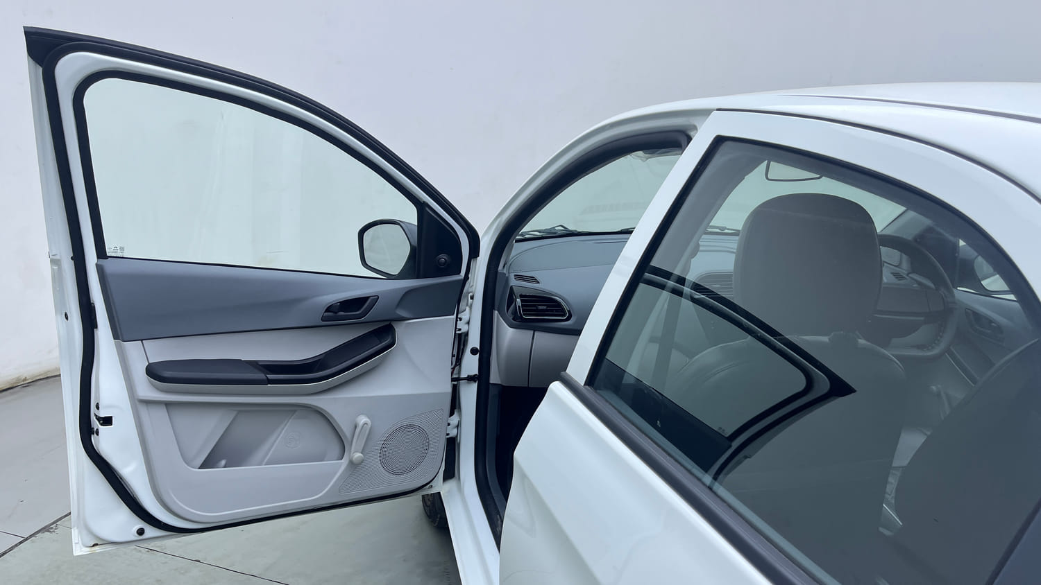 Used 2026 Tata Tiago XE Petrol Manual interior LEFT FRONT DOOR OPEN VIEW