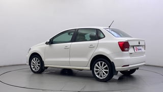 Used 2018 Volkswagen Ameo Highline1.2L Plus (P) 16 Alloy Petrol Manual exterior LEFT REAR CORNER VIEW