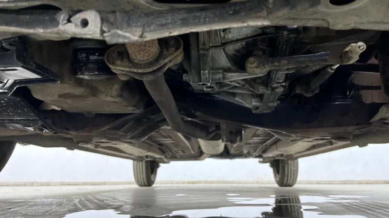 Used 2014 Maruti Suzuki Celerio ZXi Petrol Manual extra FRONT LEFT UNDERBODY VIEW
