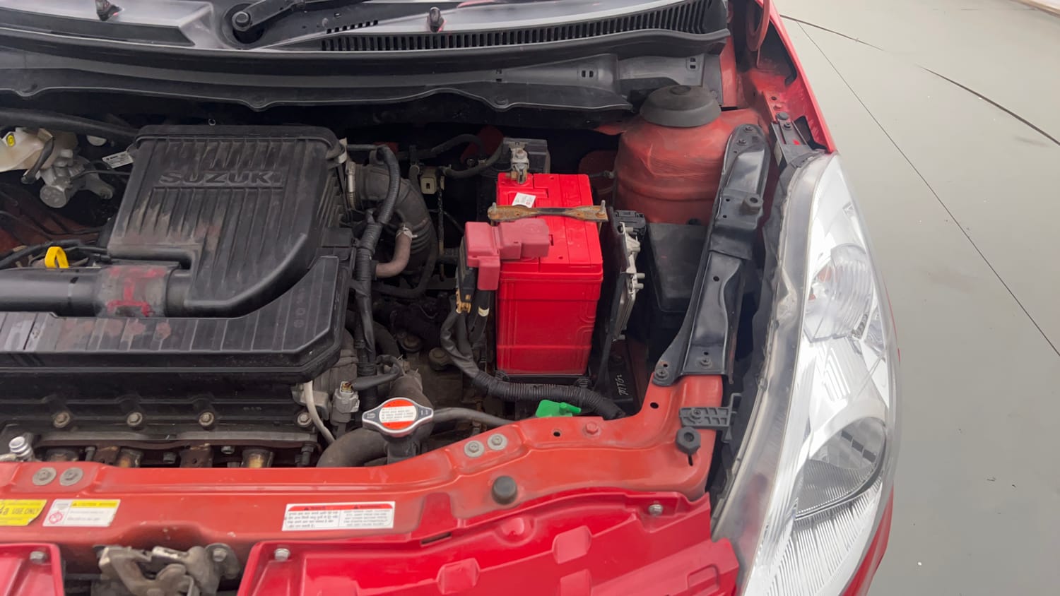 Used 2016 Maruti Suzuki Swift VXi Petrol Manual engine ENGINE LEFT SIDE VIEW