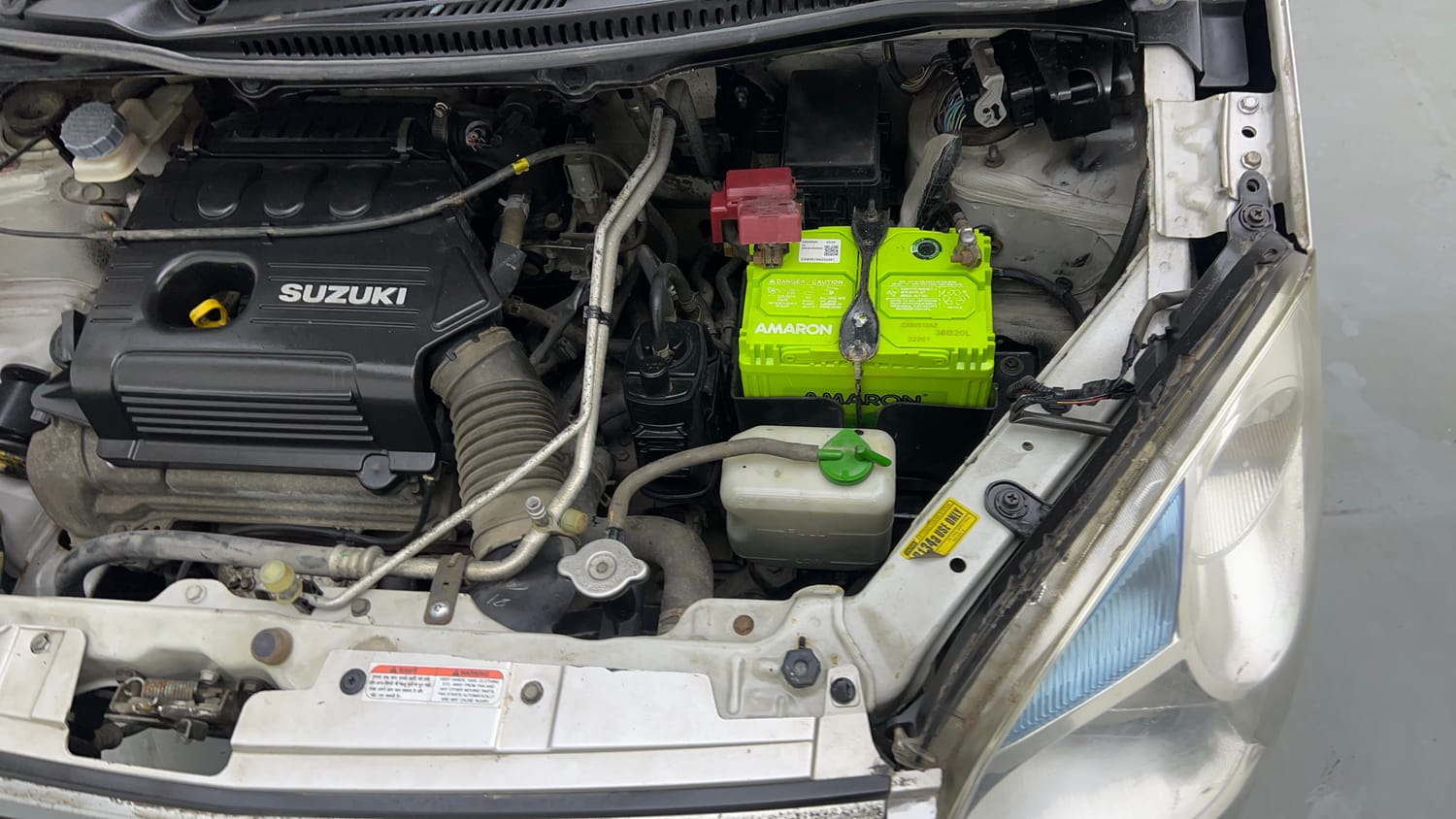 Used 2013 Maruti Suzuki Wagon R VXI Petrol Manual engine ENGINE LEFT SIDE VIEW