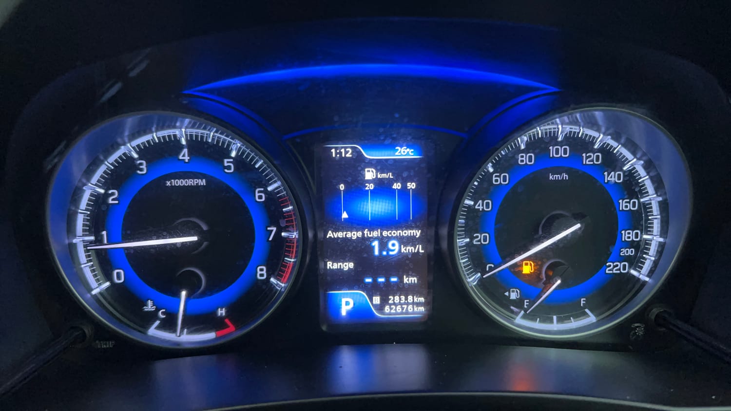 Used 2018 Maruti Suzuki Baleno Zeta 1.2 AT Petrol Automatic interior CLUSTERMETER VIEW
