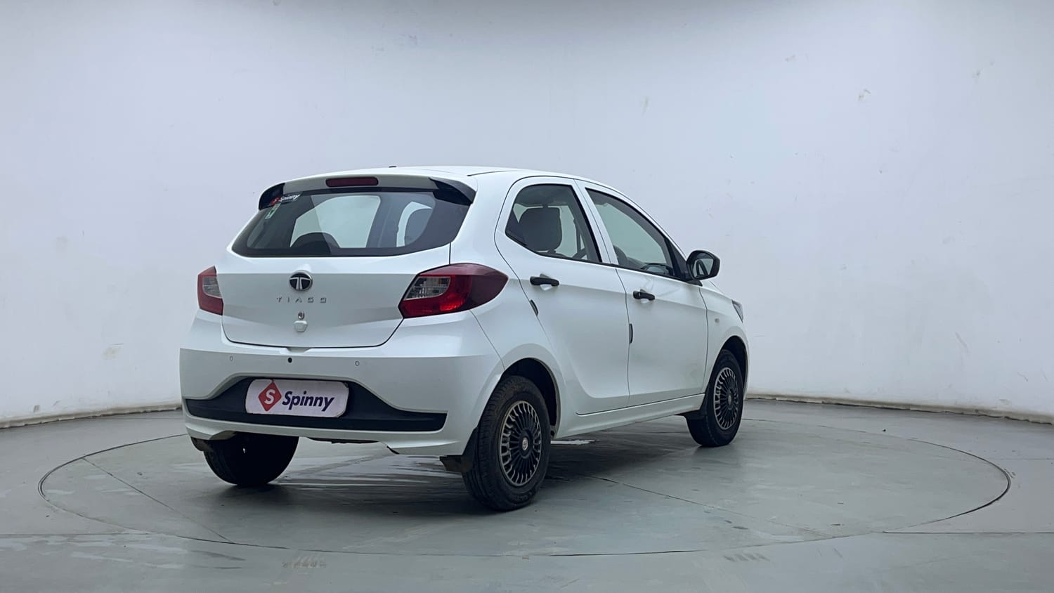 Used 2026 Tata Tiago XE Petrol Manual exterior RIGHT REAR CORNER VIEW